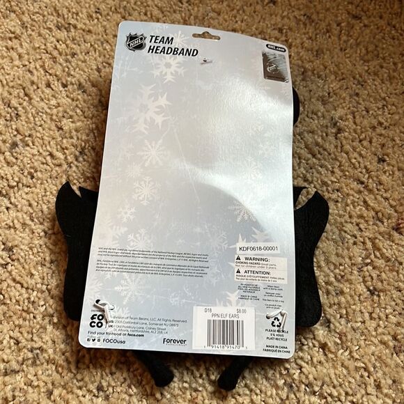Set of 2 NWT & NWOT NHL Pittsburgh Penquins Headband. - Picture 7 of 7